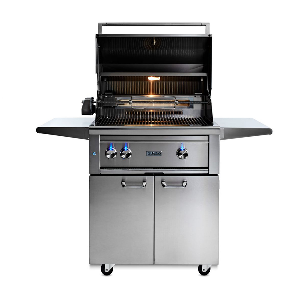 LYNX 30" Freestanding Grill – 1 Trident with Rotisserie - Image 3