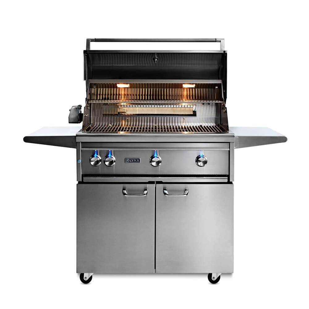LYNX 36" Freestanding Grill – 1 Trident with Rotisserie - Image 2