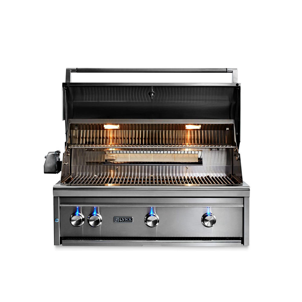 LYNX 36" Built-in Grill – 1 Trident with Rotisserie - Image 2