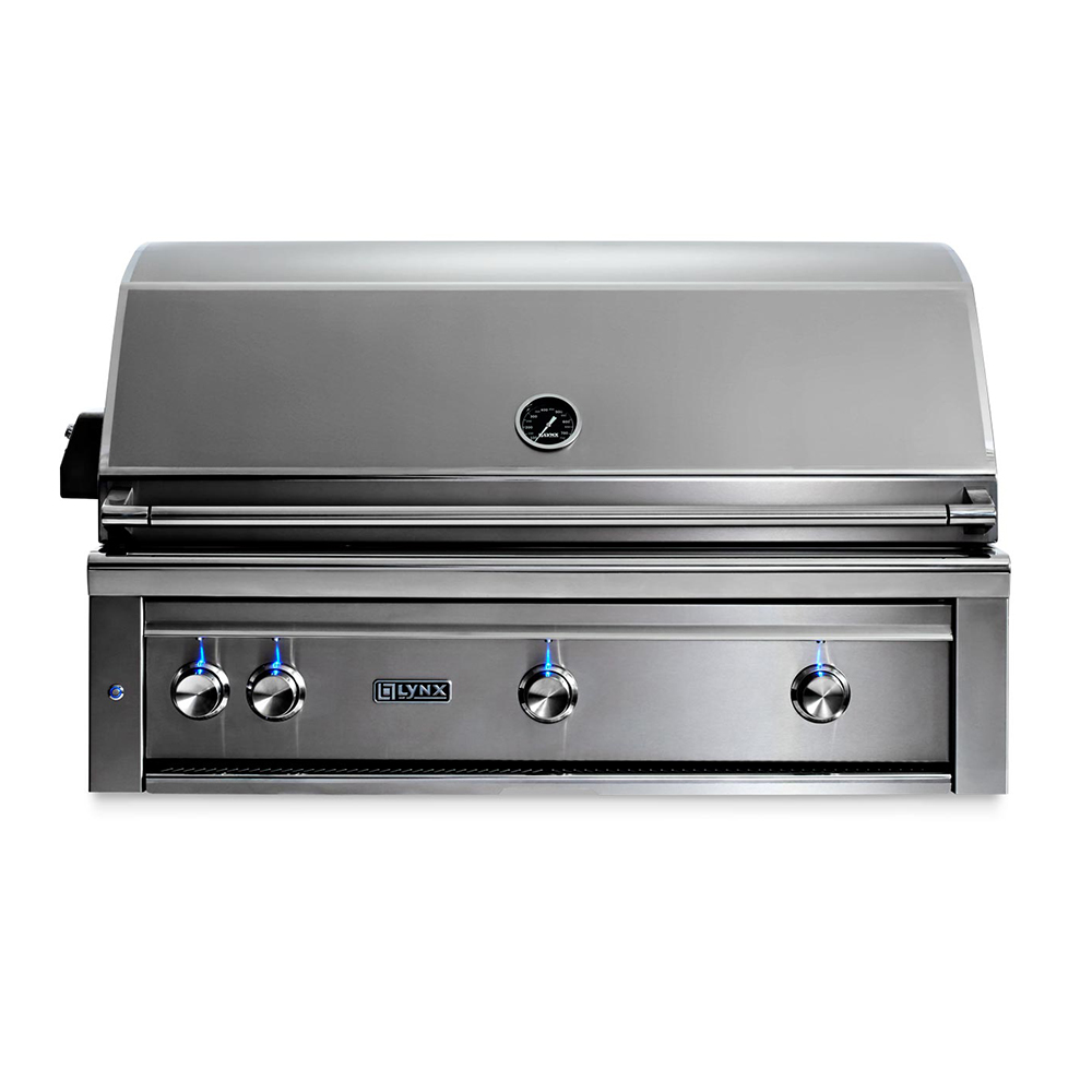 LYNX 42" Built-in Grill – 1 Trident with Rotisserie