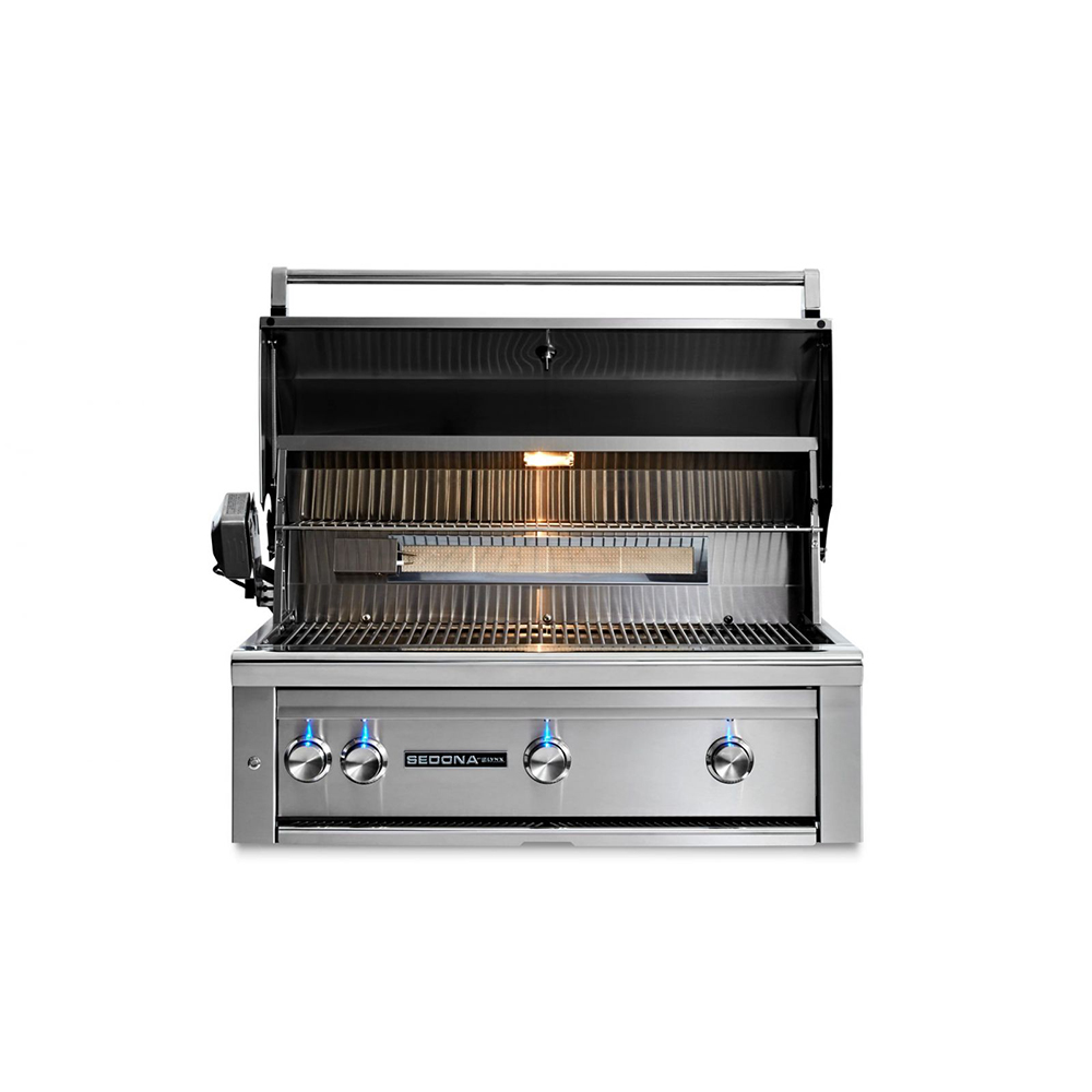 Sedona 36" Built-in Grill, with Rotisserie, 1 Pro Sear 1 burner, 2 SS tube burner - Image 2