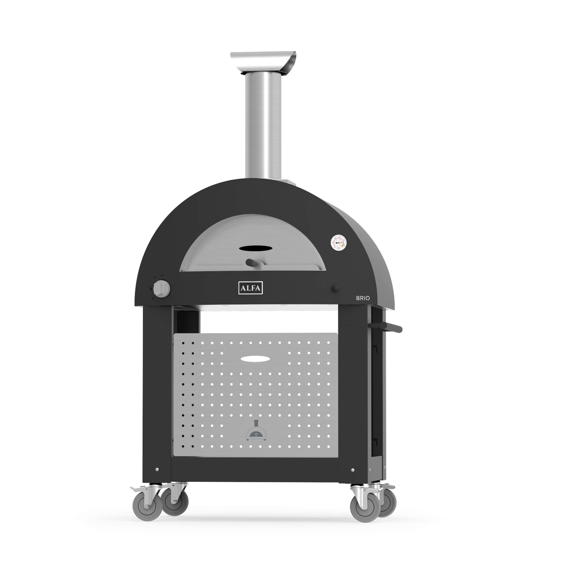 Alfa - Brio Pizza Oven with Cart - Image 2