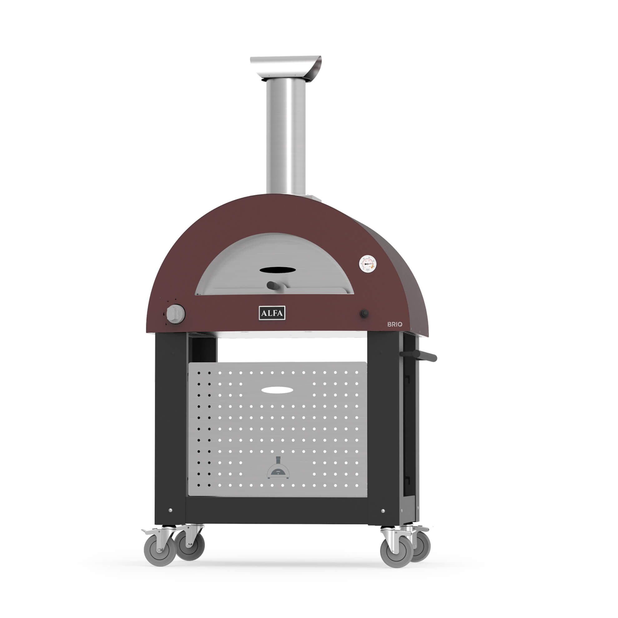 Alfa - Brio Pizza Oven with Cart