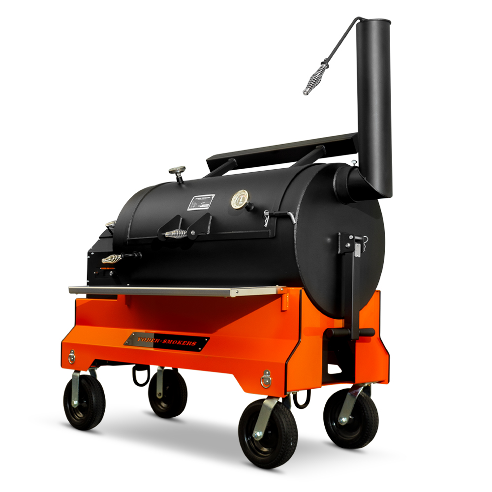 YS1500S Competition Pellet Grill, Orange