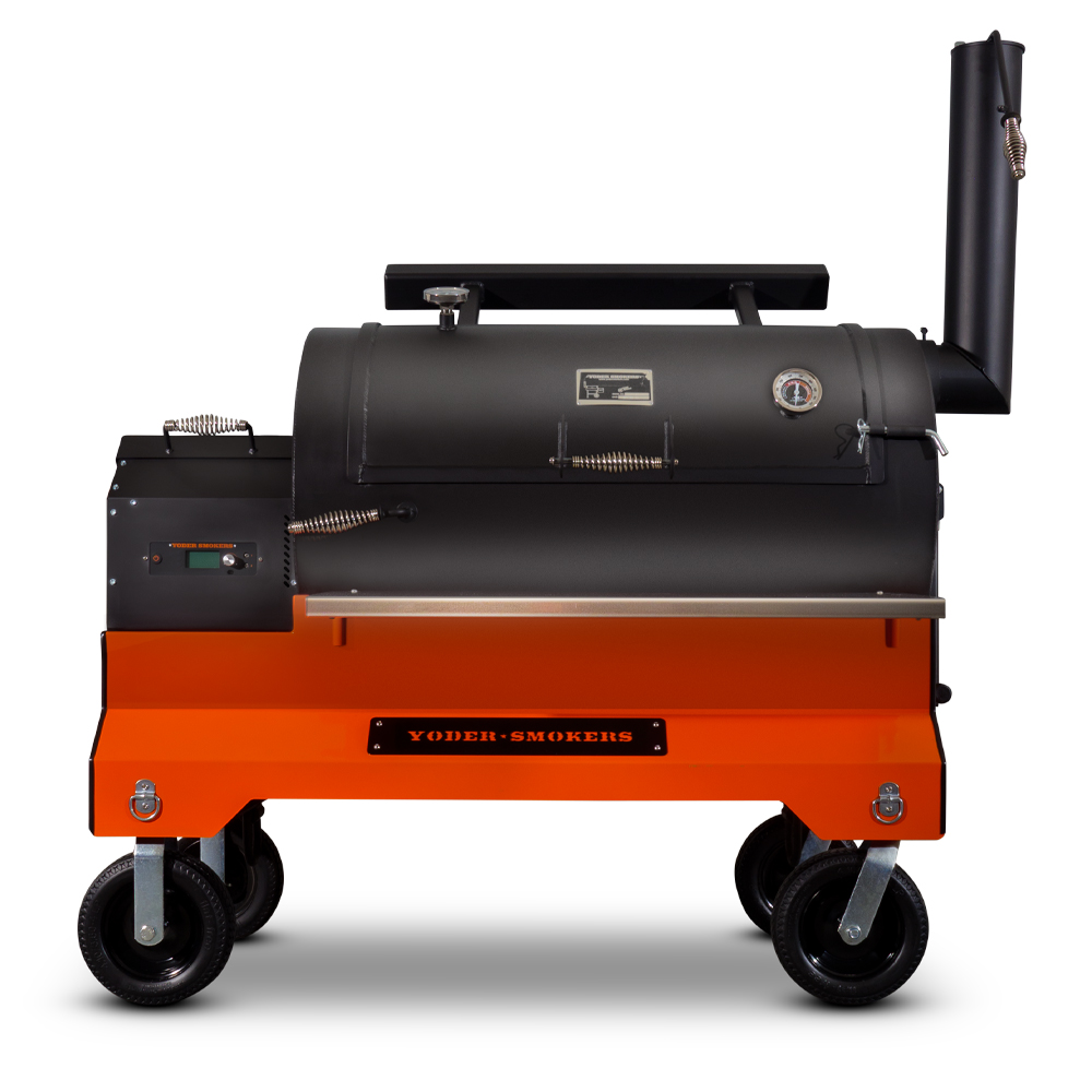 YS1500S Competition Pellet Grill, Orange - Image 2