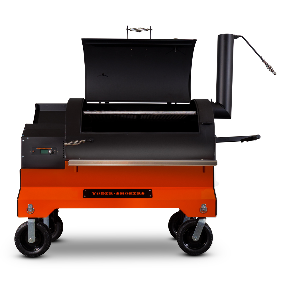 YS1500S Competition Pellet Grill, Orange - Image 3