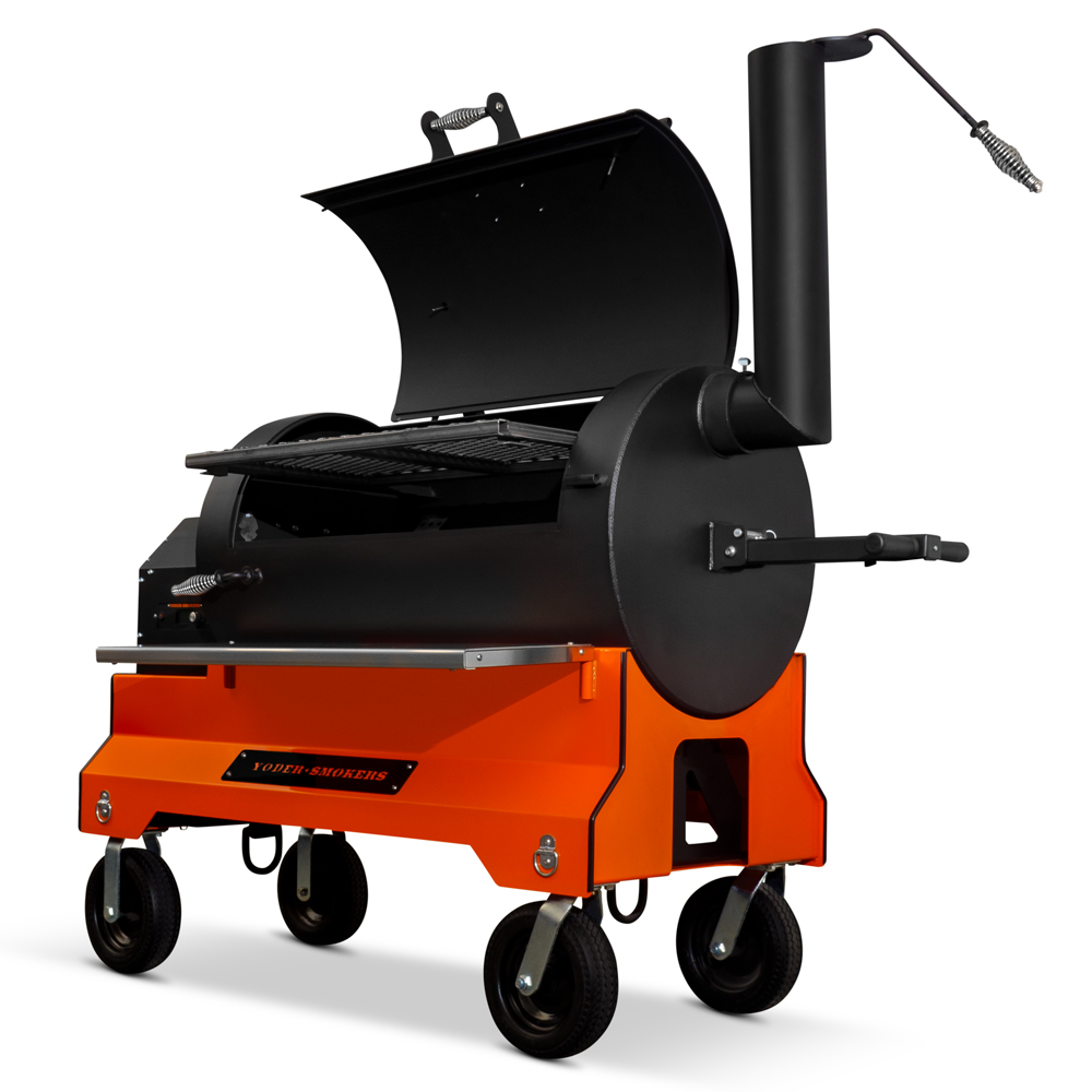 YS1500S Competition Pellet Grill, Orange - Image 4