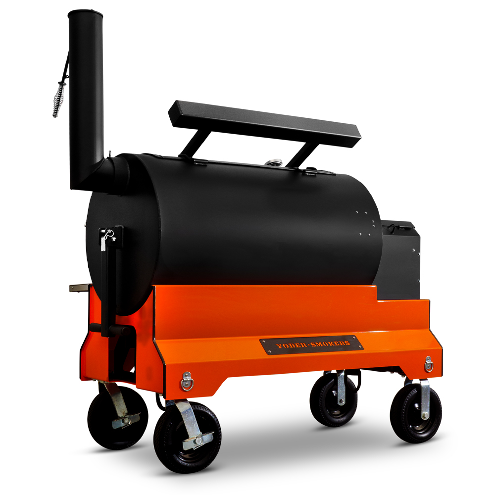 YS1500S Competition Pellet Grill, Orange - Image 5