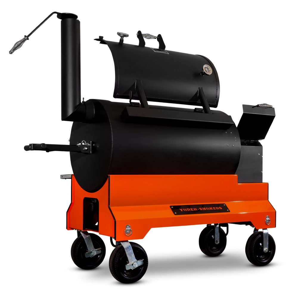 YS1500S Competition Pellet Grill, Orange - Image 6