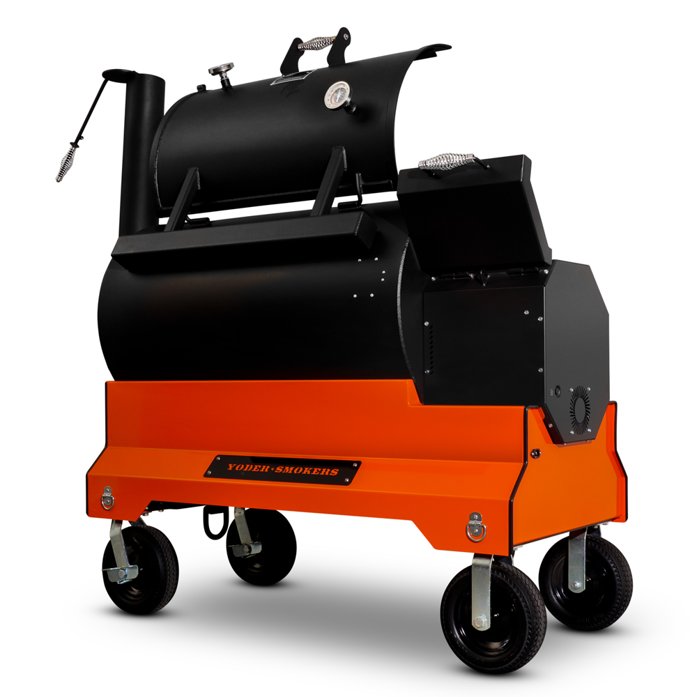 YS1500S Competition Pellet Grill, Orange - Image 8