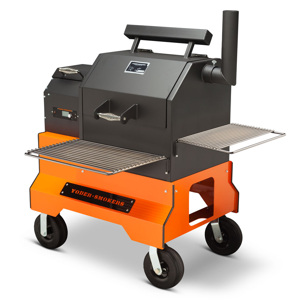 YS480S Competition Pellet Grill, Orange - Image 3