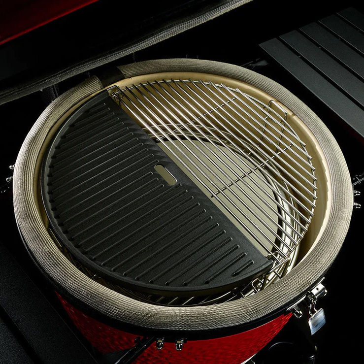 Half Moon Cast Iron Reversible Griddle for Big Joe® - Image 2