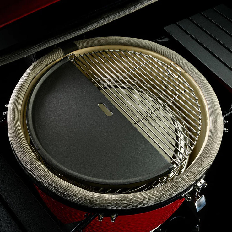 Half Moon Cast Iron Reversible Griddle for Big Joe® - Image 3