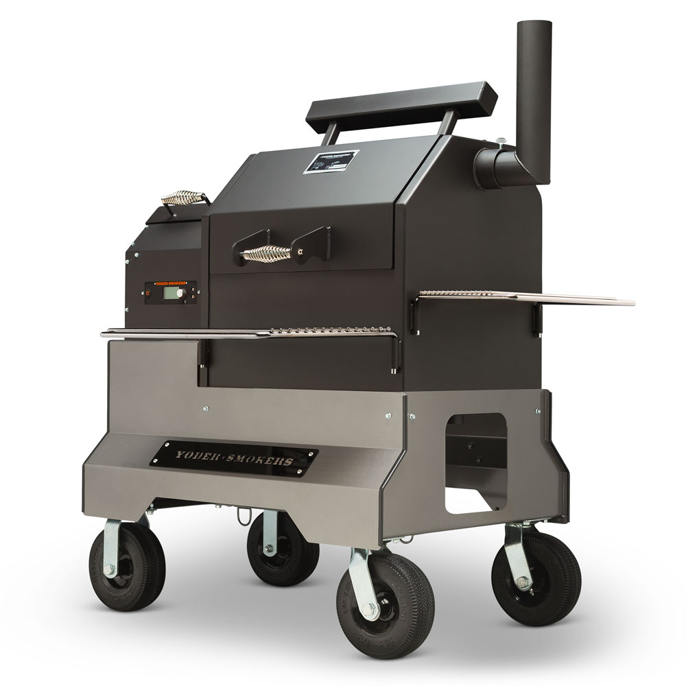 YS480S Competition Pellet Grill, Silver