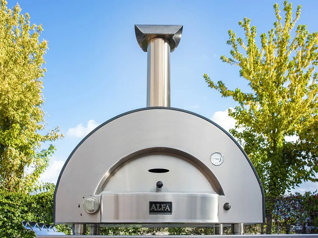 Alfa Ardesia Grey Classico 2 Pizze Oven - Image 4
