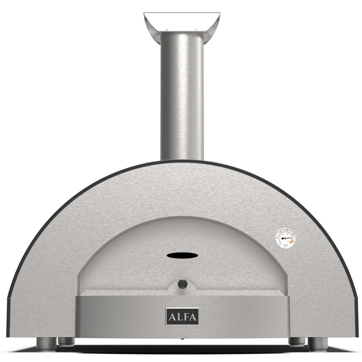 Alfa Ardesia Grey Classico 4 Pizze Gas Oven