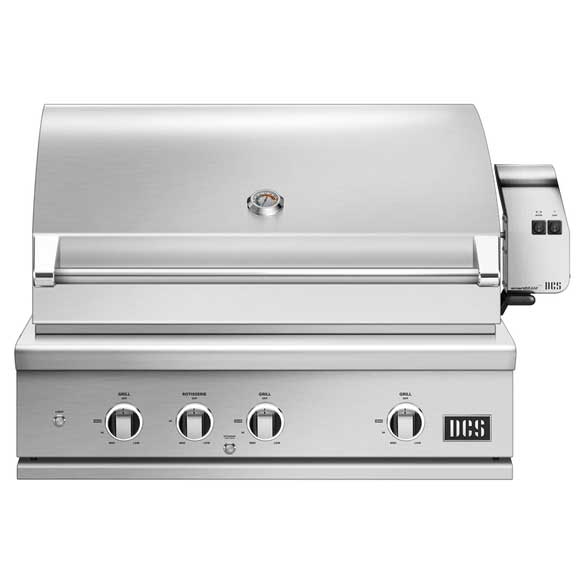 36" Series 9 Grill Rotisserie and Charcoal