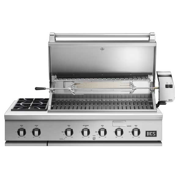 48" Series 7 Grill Rotisserie and Integrated Side Burners - Image 2